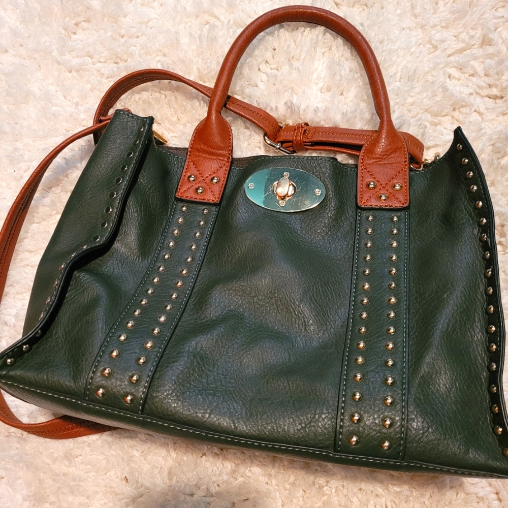 Black Rivet handbag